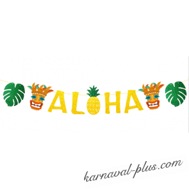 Гирлянда в гавайском стиле, Aloha